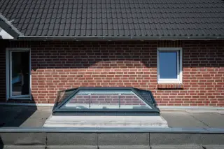 Flachdach Fenster