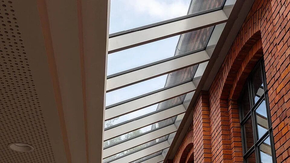 Brandschutz Glasdach Fire Resistance