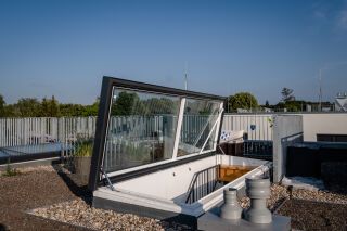 LAMILUX - LAMILUX Flachdach Ausstieg Komfort Swing