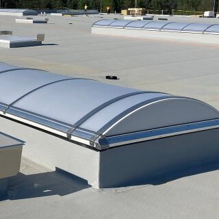 LAMILUX Lichtband Passivhaus