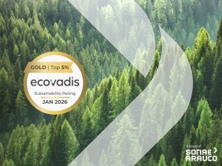EcoVadis Gold für Sonae Arauco: Nachhaltigkeit mit echtem Mehrwert.