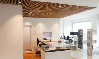 metogla Lamellendecken in individueller Optik metogla Lamellendecken in individueller Optik