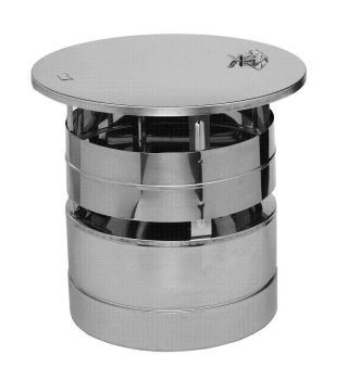 Schiedel KERASTAR  Edelstahl-Schornstein mit keramischem Innenrohr, Mündungsabschluss Schiedel - Schiedel KERASTAR  Edelstahl-Schornstein mit keramischem Innenrohr, Mündungsabschluss