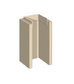 Schiedel LB 90 Leichtbauschacht, Schachtelement Frontplatte abnehmbar Schiedel - Schiedel LB 90 Leichtbauschacht, Schachtelement Frontplatte abnehmbar