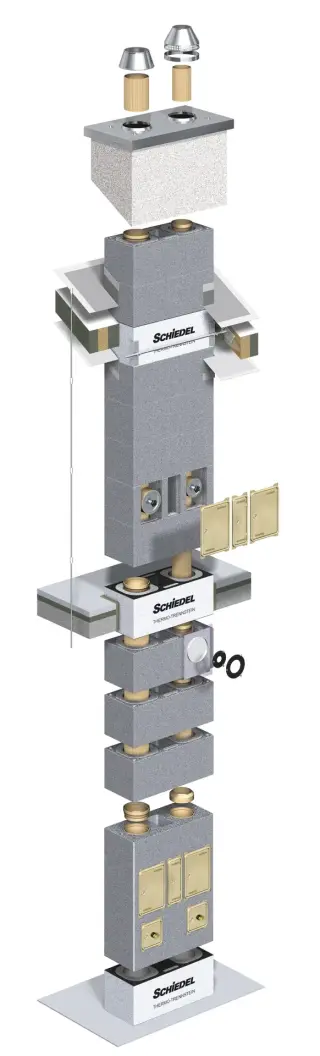 Schiedel ABSOLUT - Der universelle Energiesparschornstein Schiedel ABSOLUT - Der universelle Energiesparschornstein