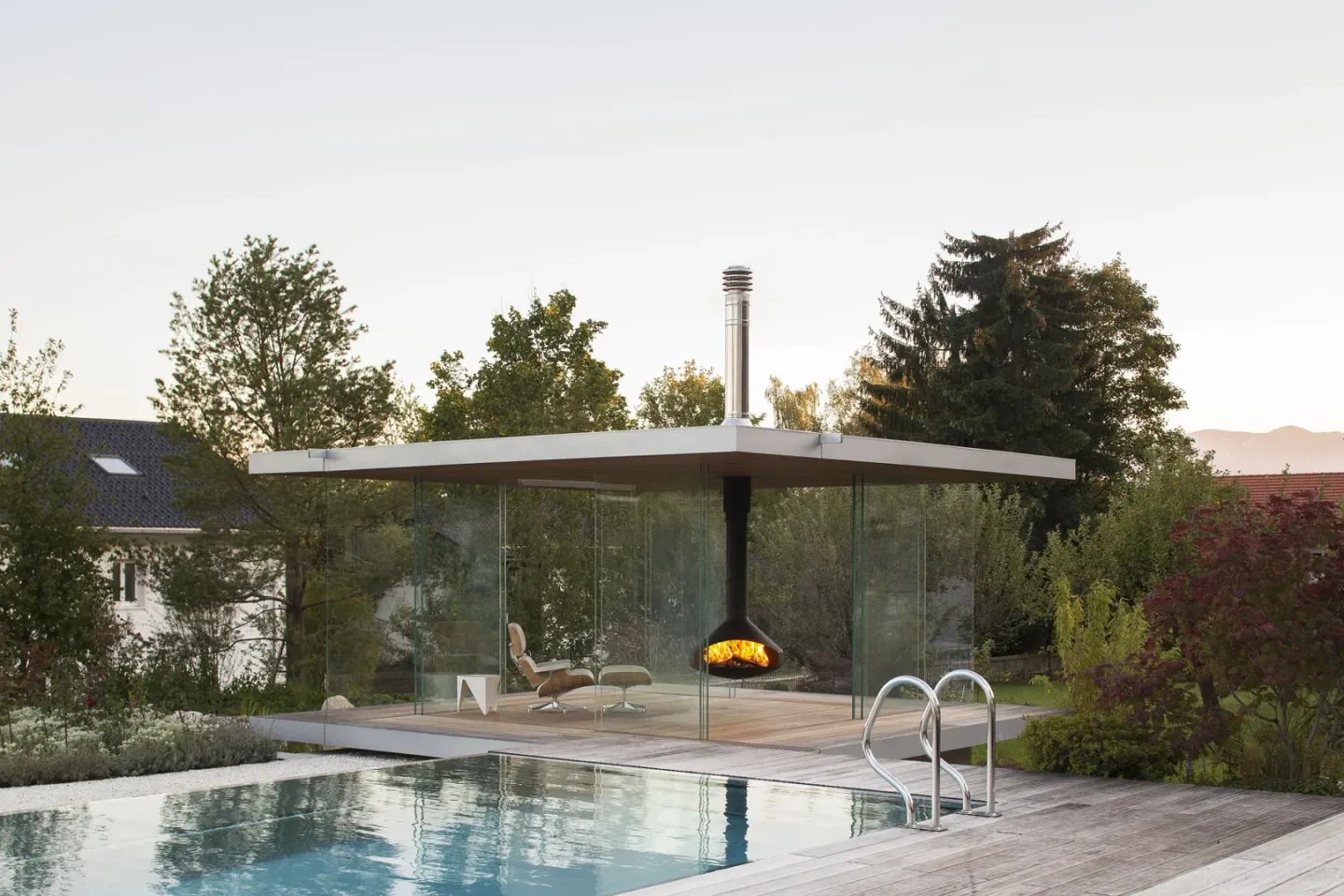 GM PAVILLON360: Stützenfreier Glas-Pavillon GM PAVILLON360: Stützenfreier Glas-Pavillon