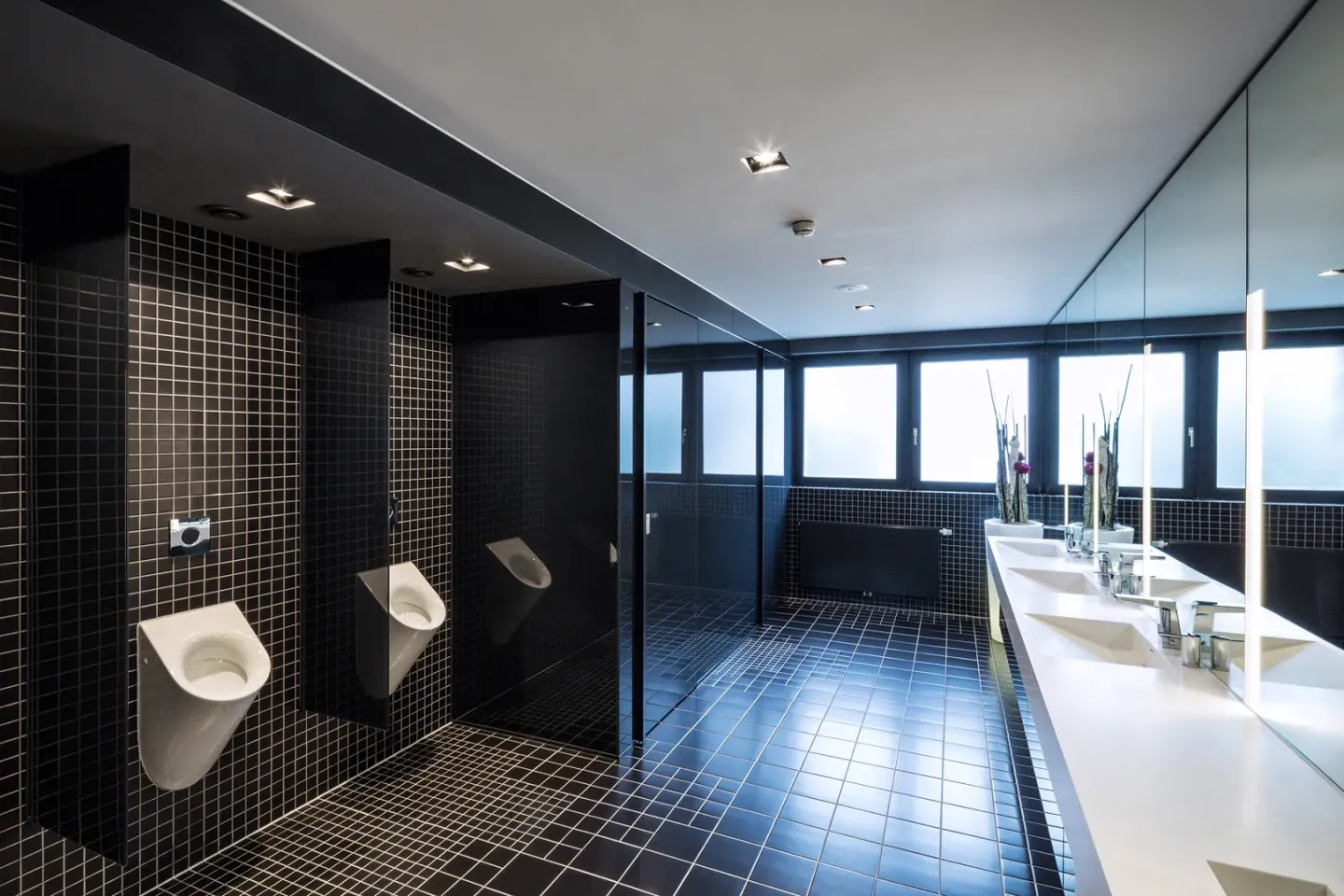 GM CABINMART®: Glas-Trennwand-Module für den Sanitärbereich GM CABINMART®: Glas-Trennwand-Module für den Sanitärbereich