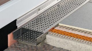 Drainagerinnen, Auflagerringe und Plattenlager