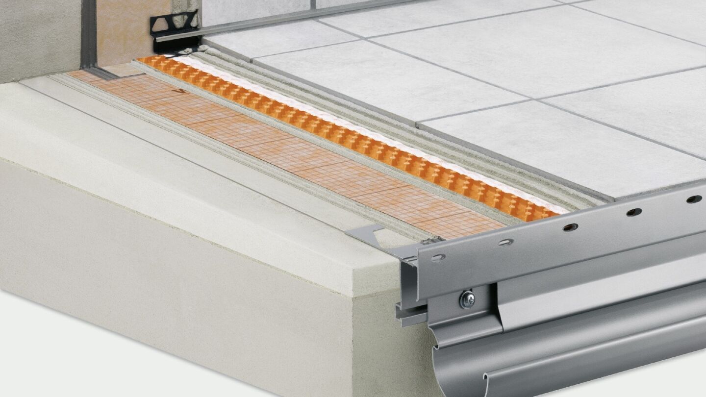 Schlüter® Balkone- und Terrassenanwendungen