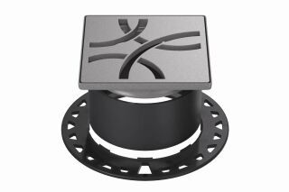 Schlüter-KERDI-DRAIN Rost/Rahmen Curve Schlüter-Systems - Schlüter-KERDI-DRAIN Rost/Rahmen Curve