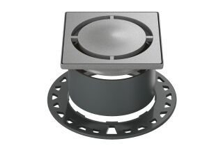 Schlüter-KERDI-DRAIN Rost/Rahmen Pure Schlüter-Systems - Schlüter-KERDI-DRAIN Rost/Rahmen Pure