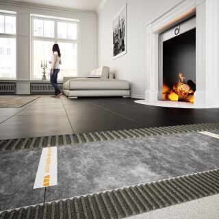 Verbund-Trittschalldämmung für Fliesenbeläge