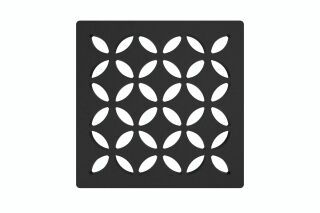 Schlüter-KERDI-DRAIN Rost Floral Schlüter-Systems - Schlüter-KERDI-DRAIN Rost Floral