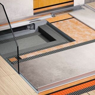 Schlüter® Verlegevorbereitungs- und Entwässerungssysteme