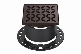 Schlüter-KERDI-DRAIN Rost/Rahmen Floral Schlüter-Systems - Schlüter-KERDI-DRAIN Rost/Rahmen Floral
