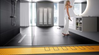 Elektrische Flächenheizung für Wand und Boden