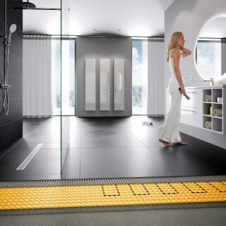 Elektrische Flächenheizung für Wand und Boden