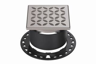 Schlüter-KERDI-DRAIN Rost/Rahmen Floral Schlüter-Systems - Schlüter-KERDI-DRAIN Rost/Rahmen Floral
