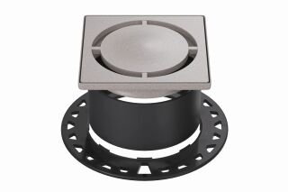 Schlüter-KERDI-DRAIN Rost/Rahmen Pure Schlüter-Systems - Schlüter-KERDI-DRAIN Rost/Rahmen Pure
