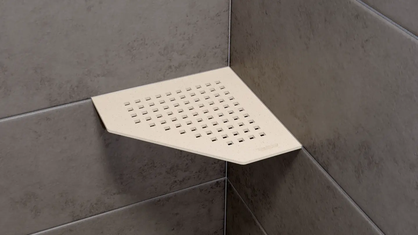 Ablagesystem Schlüter®-SHELF für geflieste Wandbereiche in Bad und Küche Ablagesystem Schlüter®-SHELF für geflieste Wandbereiche in Bad und Küche