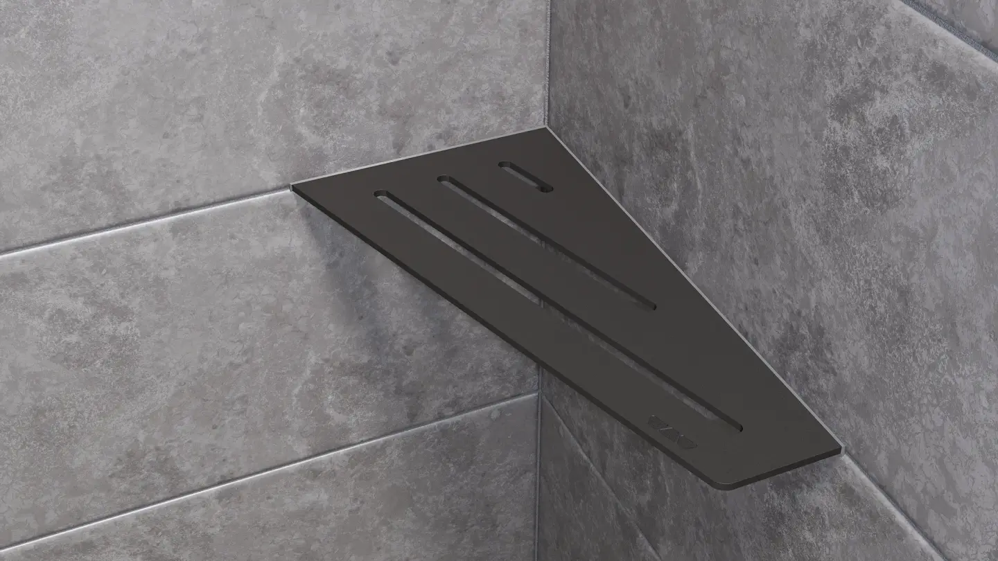 Ablagesystem Schlüter®-SHELF für geflieste Wandbereiche in Bad und Küche Ablagesystem Schlüter®-SHELF für geflieste Wandbereiche in Bad und Küche