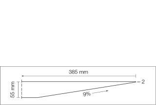 Schlüter-KERDI BOARD Gefällekeil Schlüter-Systems - Schlüter-KERDI BOARD Gefällekeil