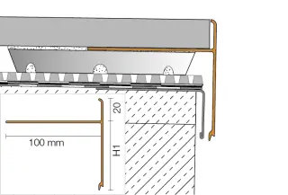 Balkon- und Terrassenkonstruktionen mit Randprofilen Balkon- und Terrassenkonstruktionen mit Randprofilen