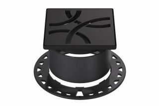 Schlüter-KERDI-DRAIN Rost/Rahmen Curve Schlüter-Systems - Schlüter-KERDI-DRAIN Rost/Rahmen Curve