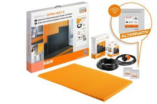 Schlüter-DITRA-HEAT-E Set Regler + Heizkabel