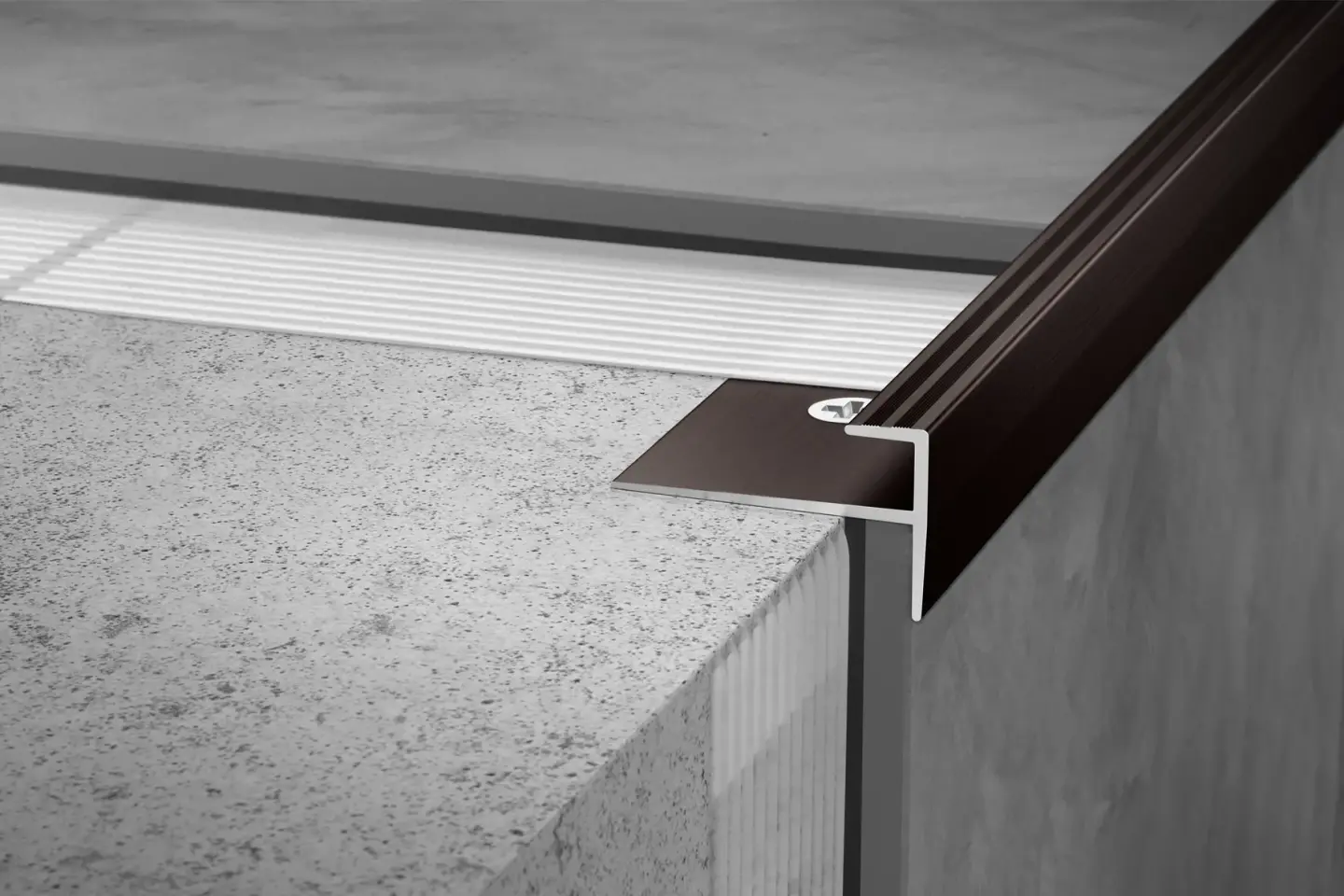 Abschluss-, Kantenschutz- und Übergangsprofile für elastische Beläge Abschluss-, Kantenschutz- und Übergangsprofile für elastische Beläge