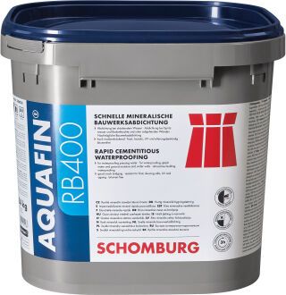Schomburg AQUAFIN-RB400, Schnelle mineralische Bauwerksabdichtung