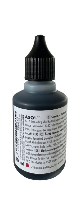 SCHOMBURG - ASO-FP, schwarz, 50 ml(im Karton 2x 50ml Kunststoffflasche 2.000 (GTIN: 4035854052819, HAN: 204300001)