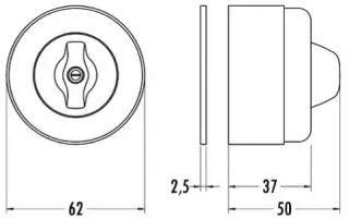 Aufputz-Schaltersysteme aus Duroplast und Bakelit® Aufputz-Schaltersysteme aus Duroplast und Bakelit®