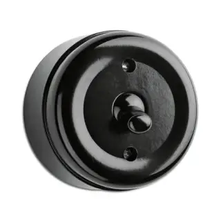 Aufputz-Schaltersysteme aus Duroplast und Bakelit® Aufputz-Schaltersysteme aus Duroplast und Bakelit®