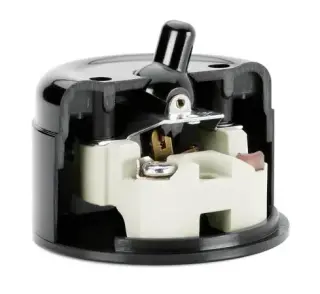 Aufputz-Schaltersysteme aus Duroplast und Bakelit® Aufputz-Schaltersysteme aus Duroplast und Bakelit®