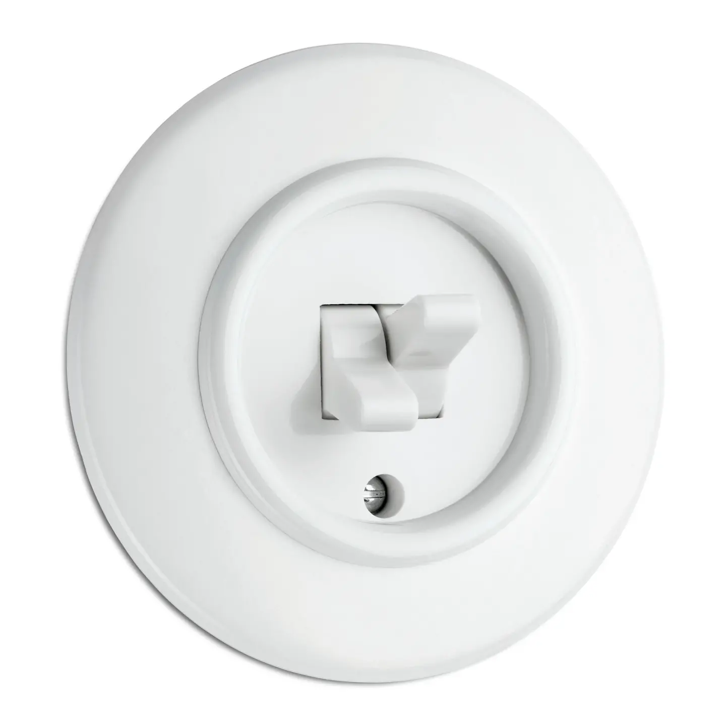 Unterputz-Schaltersysteme aus Porzellan, Bakelit®, Duroplast und Weißglas Unterputz-Schaltersysteme aus Porzellan, Bakelit®, Duroplast und Weißglas