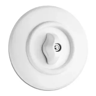 Unterputz-Schaltersysteme aus Porzellan, Bakelit®, Duroplast und Weißglas Unterputz-Schaltersysteme aus Porzellan, Bakelit®, Duroplast und Weißglas