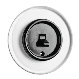 Unterputz-Schaltersysteme aus Porzellan, Bakelit®, Duroplast und Weißglas Unterputz-Schaltersysteme aus Porzellan, Bakelit®, Duroplast und Weißglas