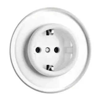 Unterputz-Schaltersysteme aus Porzellan, Bakelit®, Duroplast und Weißglas Unterputz-Schaltersysteme aus Porzellan, Bakelit®, Duroplast und Weißglas