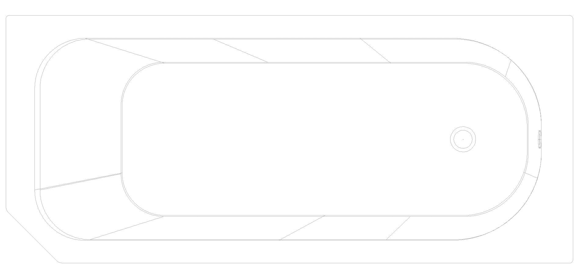 KALDEWEI SANIFORM V1-V4 Badewanne, 1600x700 mm, Modell-Nr: 362-1 V1