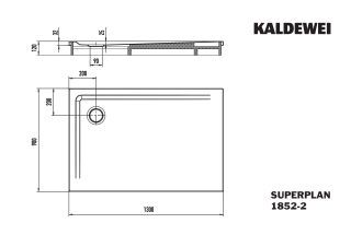 SUPERPLAN Duschfläche KALDEWEI - SUPERPLAN Duschfläche