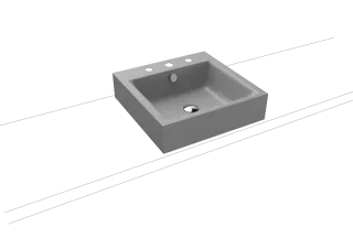 PURO AUFSATZWASCHTISCH (RANDHÖHE 120 MM) KALDEWEI - PURO AUFSATZWASCHTISCH (RANDHÖHE 120 MM)