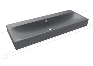 SILENIO AUFSATZWASCHTISCH (RANDHÖHE 120 MM) KALDEWEI - SILENIO AUFSATZWASCHTISCH (RANDHÖHE 120 MM)