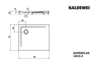 SUPERPLAN Duschfläche KALDEWEI - SUPERPLAN Duschfläche