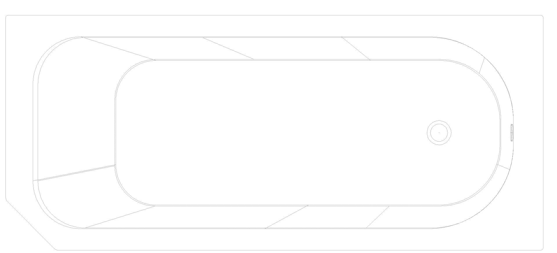 KALDEWEI SANIFORM V1-V4 STAR Badewanne, 1600x700 mm, Modell-Nr: 332 V1