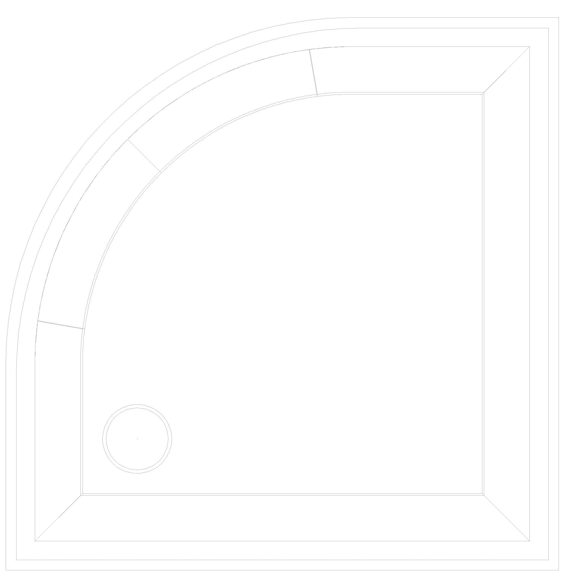 KALDEWEI ZIRKON Duschfläche, 800x800x32 mm, Modell-Nr: 511-1