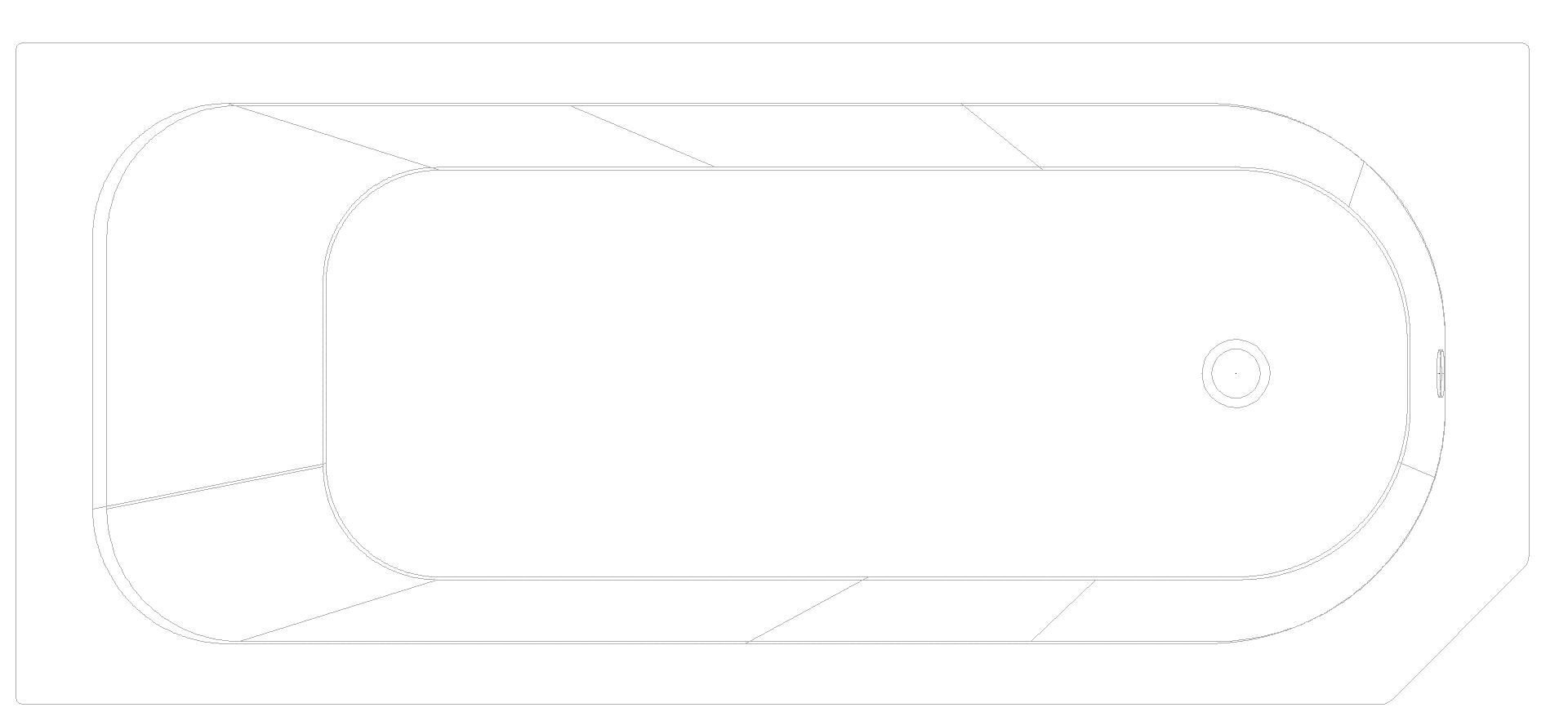 KALDEWEI SANIFORM V1-V4 STAR Badewanne, 1600x700 mm, Modell-Nr: 332 V4