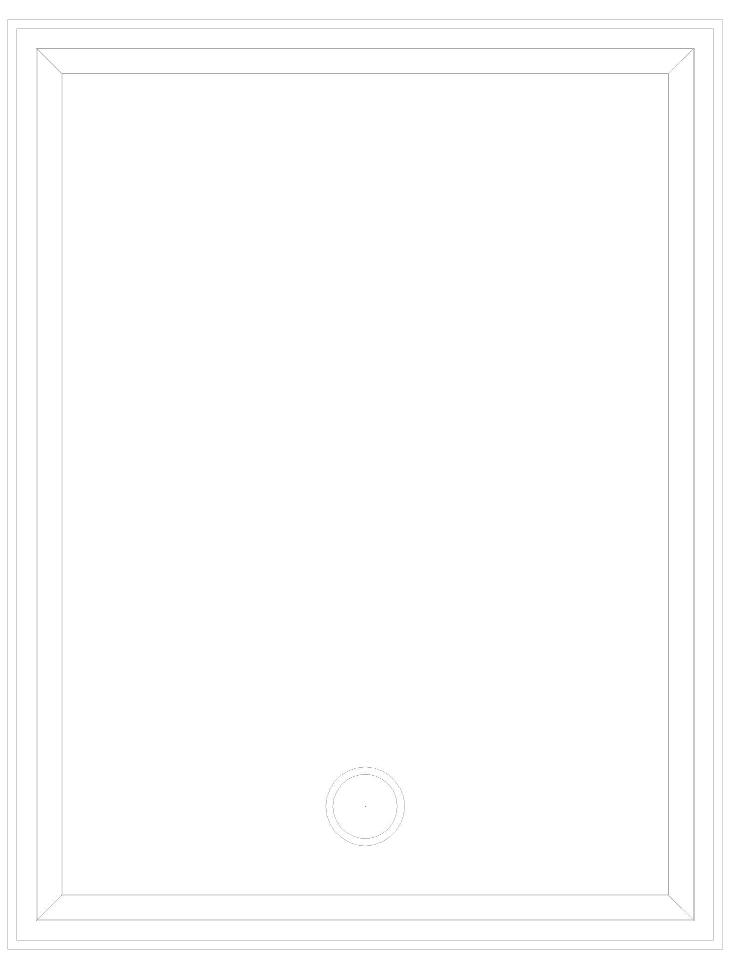 KALDEWEI CAYONOPLAN MIT WANNENTRÄGER EXTRAFLACH Duschfläche, 1000x1300x40 mm, Modell-Nr: 2228-5