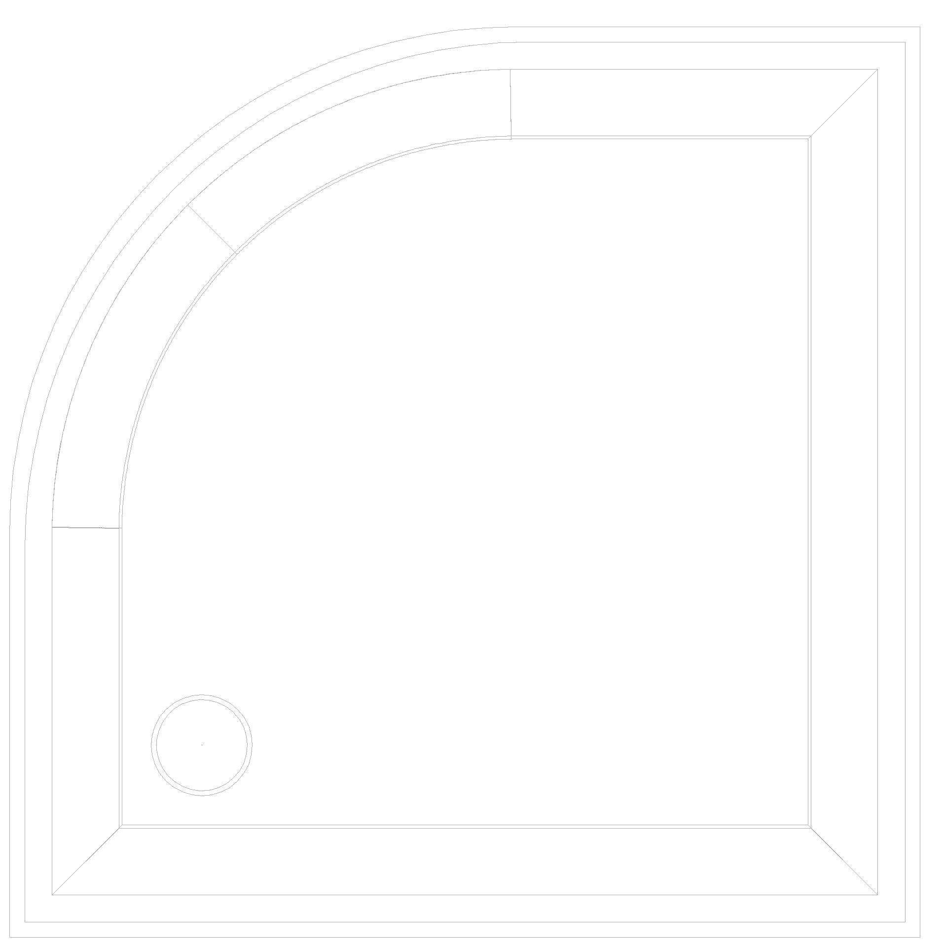 KALDEWEI ZIRKON Duschfläche, 900x900x32 mm, Modell-Nr: 513-1