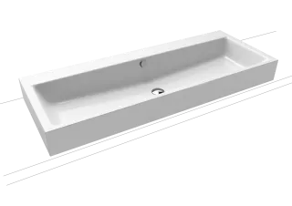 PURO AUFSATZWASCHTISCH (RANDHÖHE 120 MM) KALDEWEI - PURO AUFSATZWASCHTISCH (RANDHÖHE 120 MM)